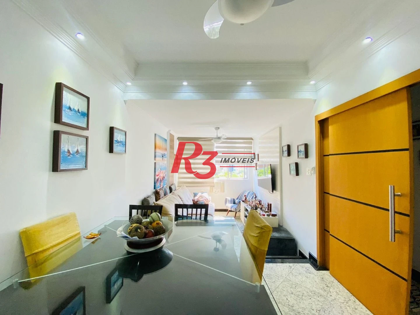 Apartamento com 3 dormitórios à venda, 95 m² por R$ 880.000,00 - Ponta da Praia - Santos/SP