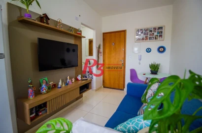 Apartamento à venda, 27 m² por R$ 330.000,00 - Macuco - Santos/SP