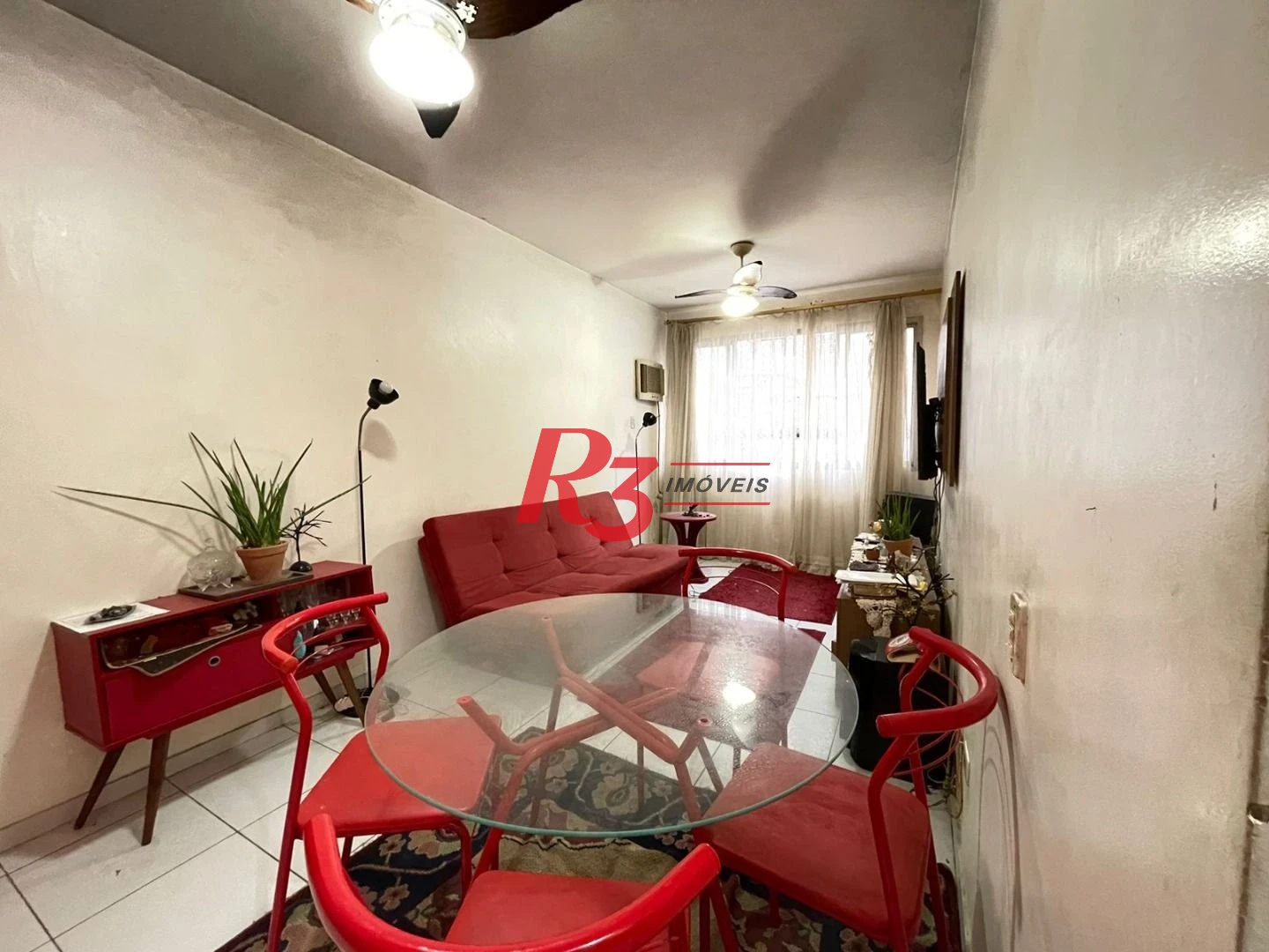 Apartamento com 2 dormitórios à venda, 89 m² por R$ 420.000,00 - José Menino - Santos/SP