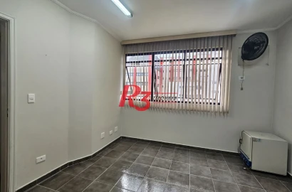 Sala à venda, 40 m² por R$ 280.000,00 - Vila Matias - Santos/SP