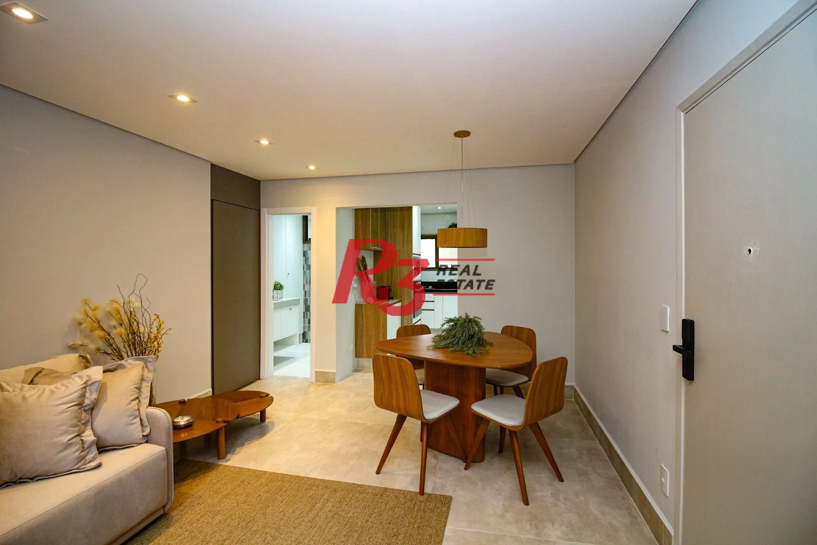 Apartamento com 2 dormitórios para alugar, 98 m² por R$ 7.900,00/mês - Aparecida - Santos/SP