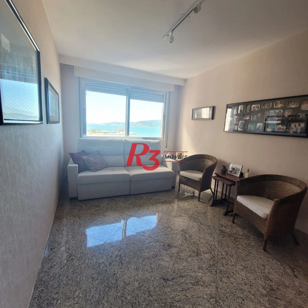 Apartamento à venda, 189 m² por R$ 1.500.000,00 - José Menino - Santos/SP
