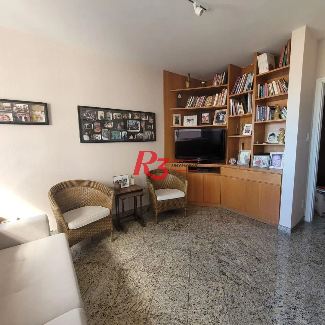 Apartamento à venda, 189 m² por R$ 1.500.000,00 - José Menino - Santos/SP