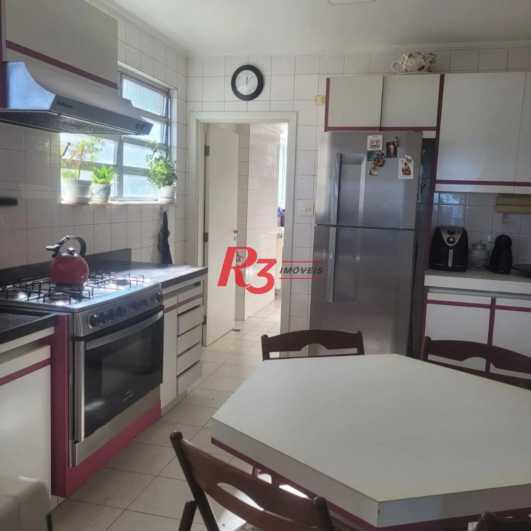 Apartamento à venda, 189 m² por R$ 1.500.000,00 - José Menino - Santos/SP