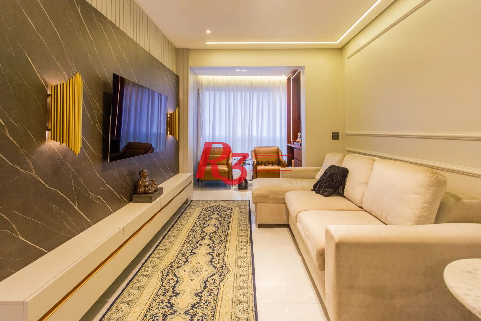 Apartamento à venda, 80 m² por R$ 1.350.000,00 - Boqueirão - Santos/SP