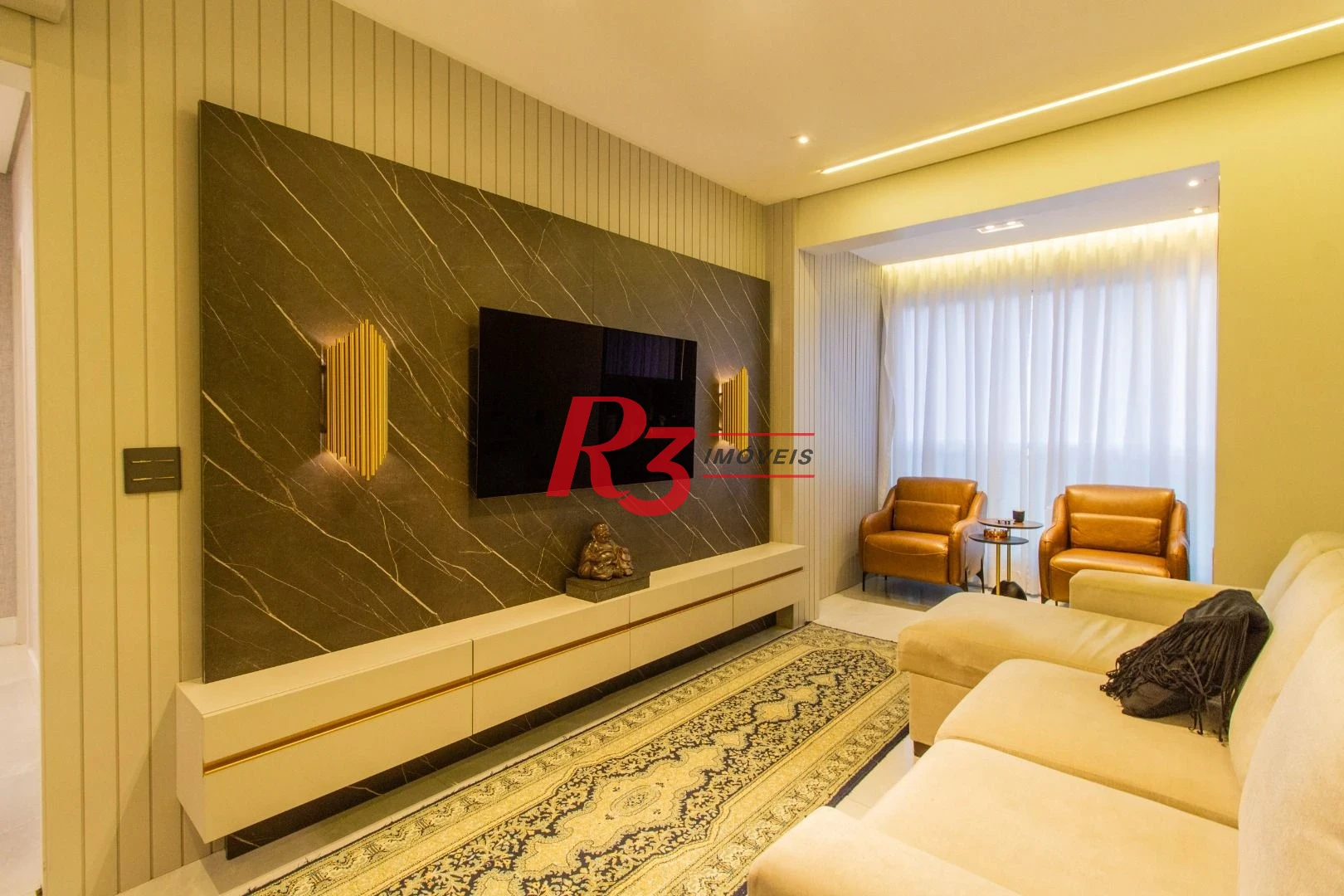 Apartamento à venda, 80 m² por R$ 1.350.000,00 - Boqueirão - Santos/SP