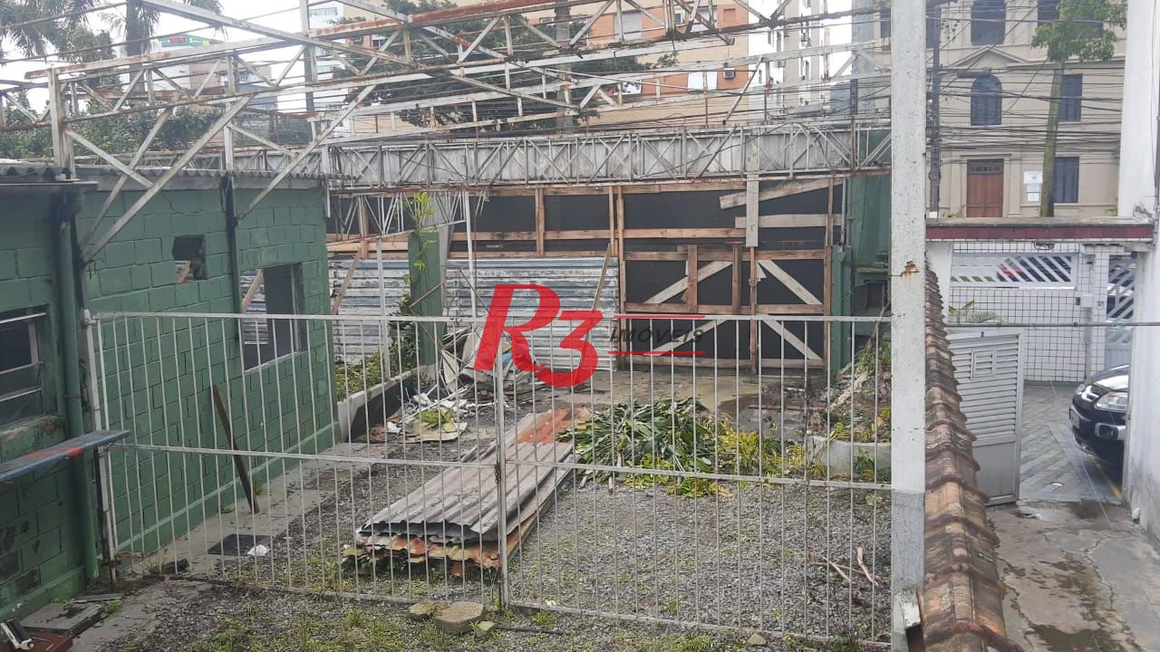 Terreno para alugar, 400 m² por R$ 9.900,00/mês - Vila Mathias - Santos/SP