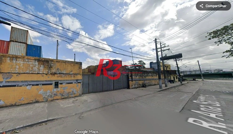 Terreno à venda, 11116 m² por R$ 79.000.000,00 - Chico de Paula - Santos/SP
