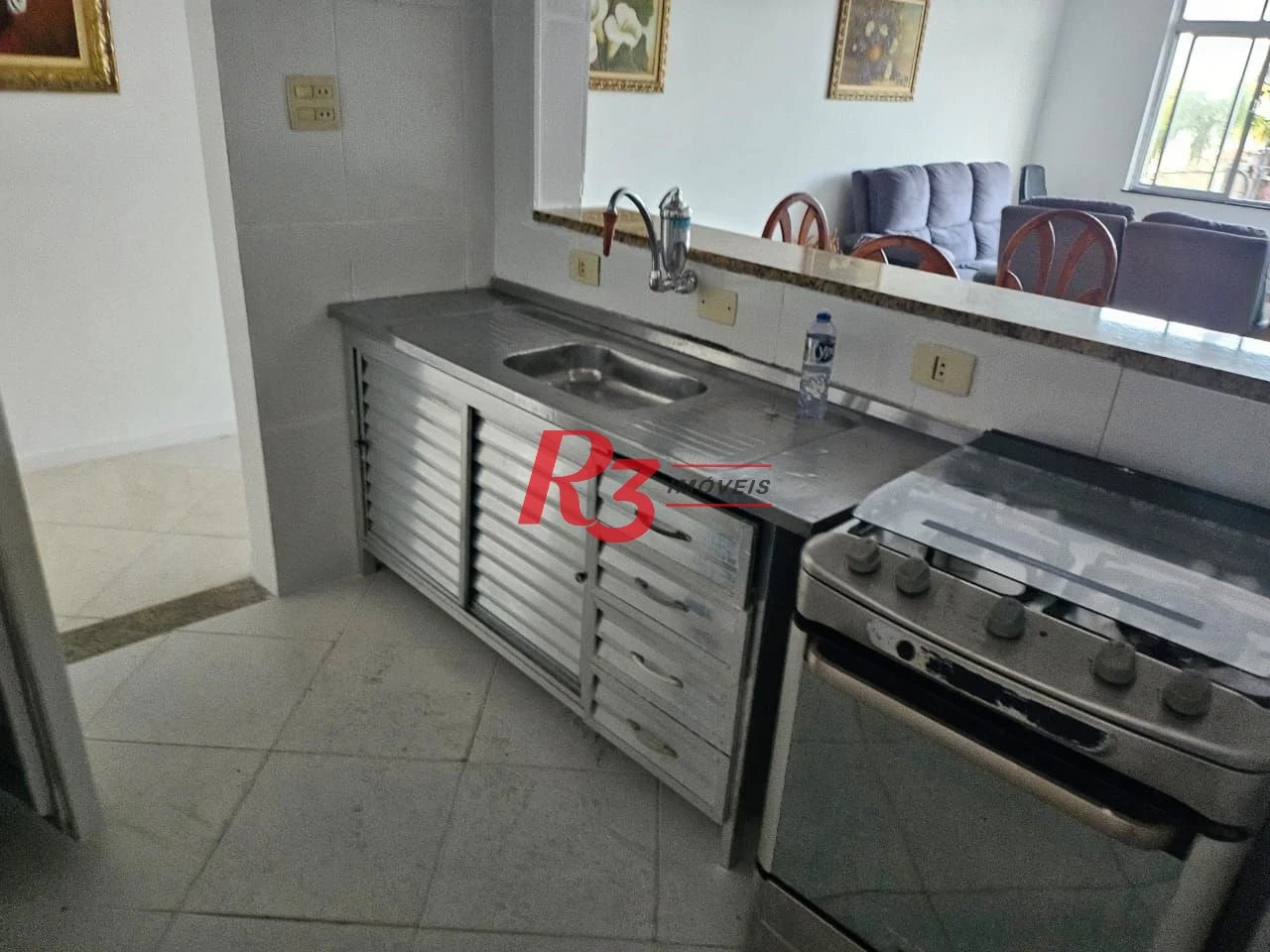 Apartamento à venda, 97 m² por R$ 395.000,00 - Itararé - São Vicente/SP