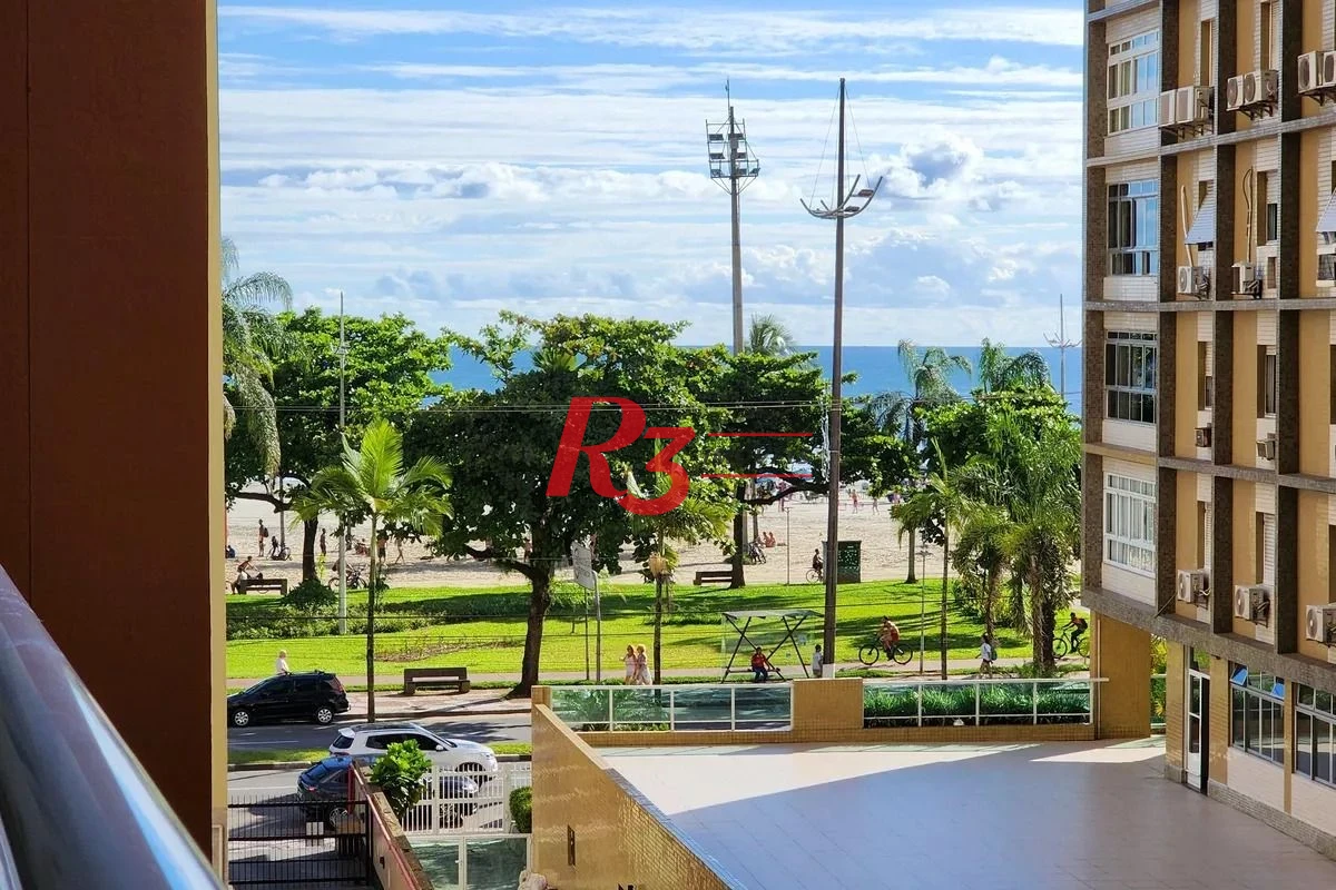 Apartamento com 1 dormitório para alugar, 52 m² por R$ 3.700,00/mês - Boqueirão - Santos/SP