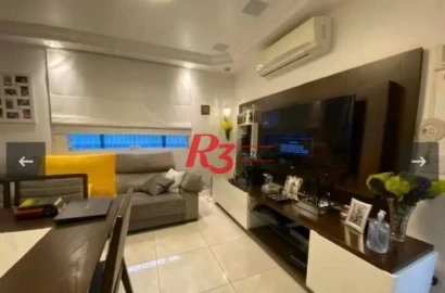 Sobrado à venda, 190 m² por R$ 1.700.000,00 - Ponta da Praia - Santos/SP