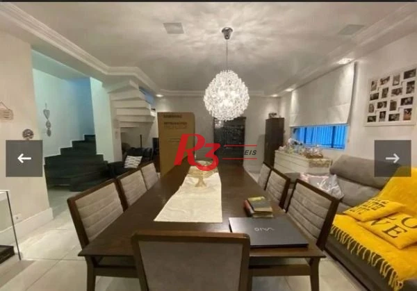 Sobrado à venda, 190 m² por R$ 1.700.000,00 - Ponta da Praia - Santos/SP