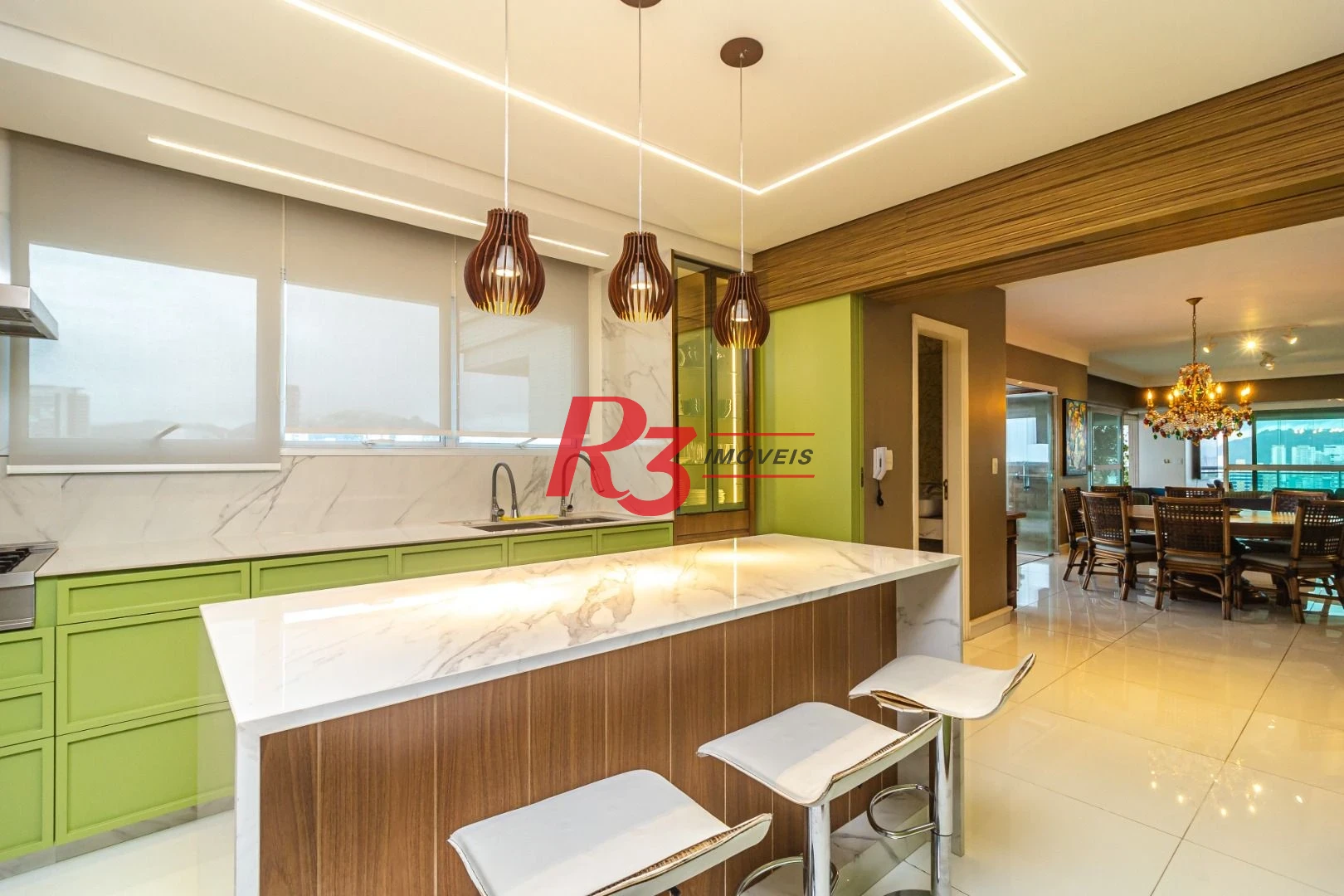 Apartamento à venda, 360 m² por R$ 7.980.000,00 - Gonzaga - Santos/SP