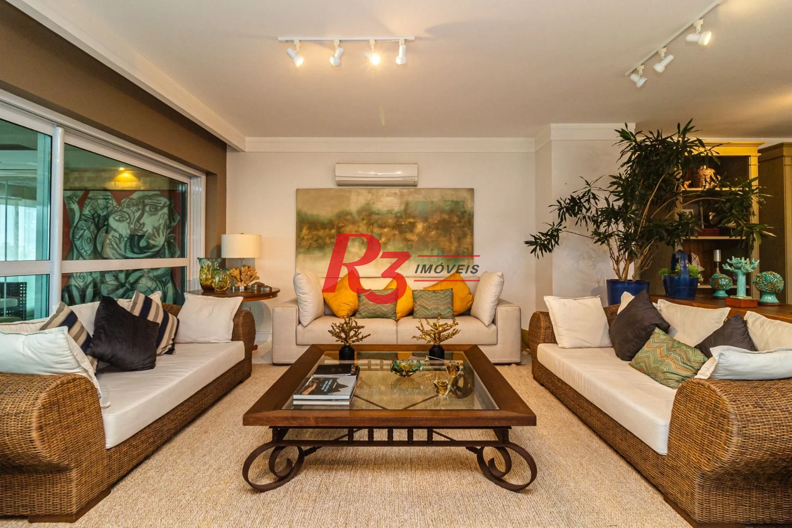 Apartamento à venda, 360 m² por R$ 7.980.000,00 - Gonzaga - Santos/SP