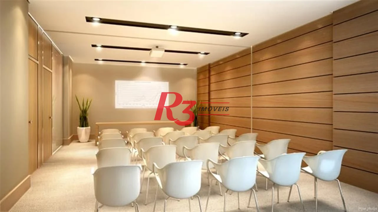Sala à venda, 66 m² por R$ 440.000,00 - Valongo - Santos/SP