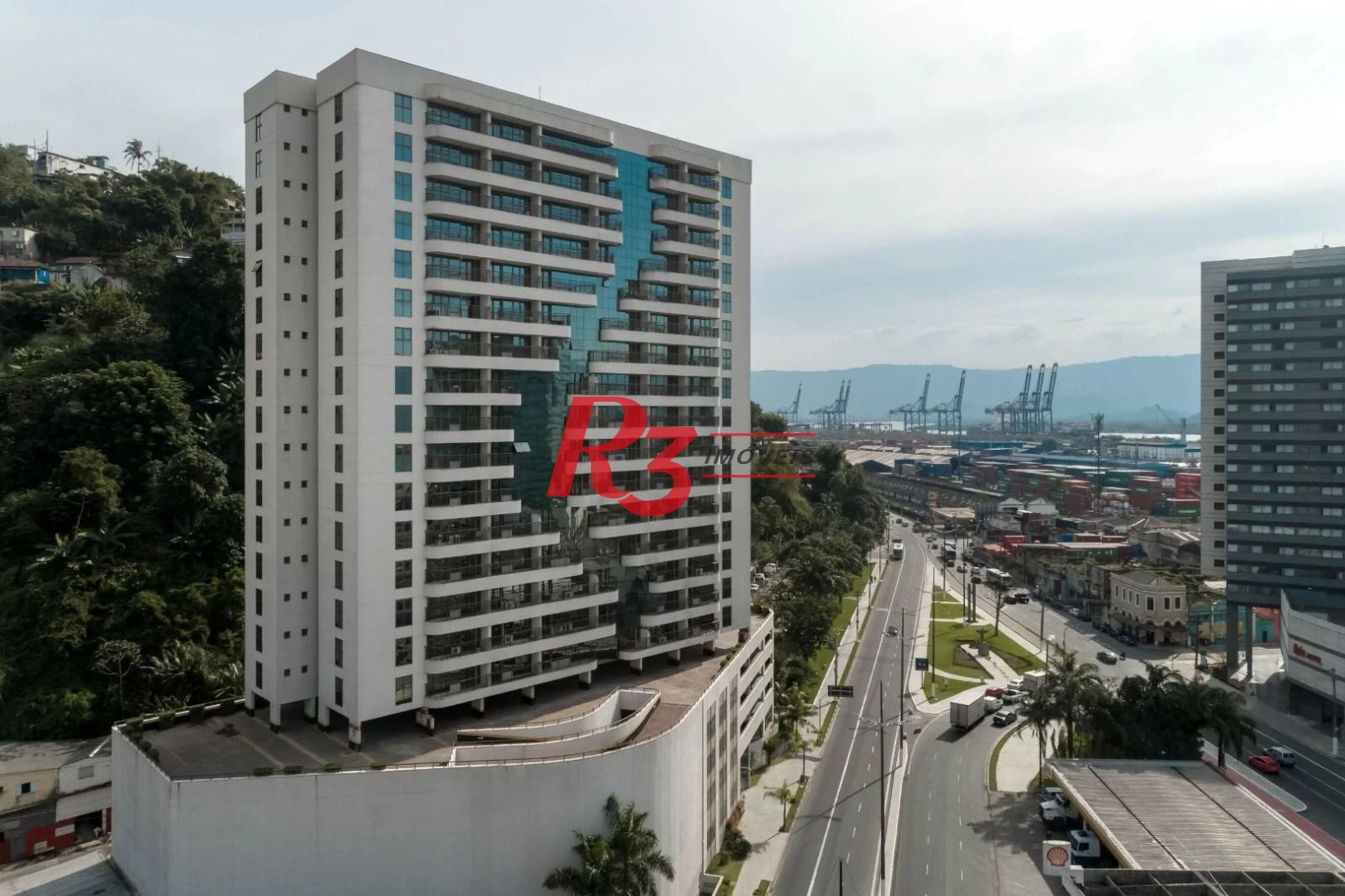 Sala à venda, 66 m² por R$ 440.000,00 - Valongo - Santos/SP