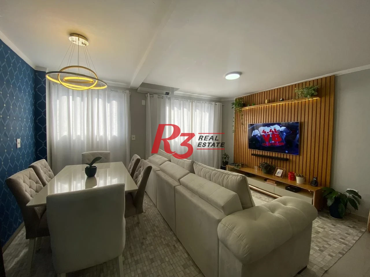 Village com 3 dormitórios à venda, 125 m² por R$ 789.000,00 - Marapé - Santos/SP