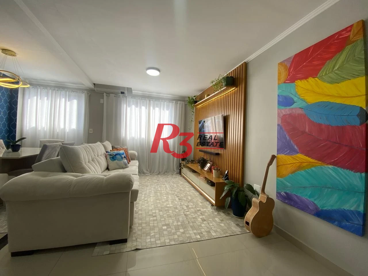 Village com 3 dormitórios à venda, 125 m² por R$ 789.000,00 - Marapé - Santos/SP