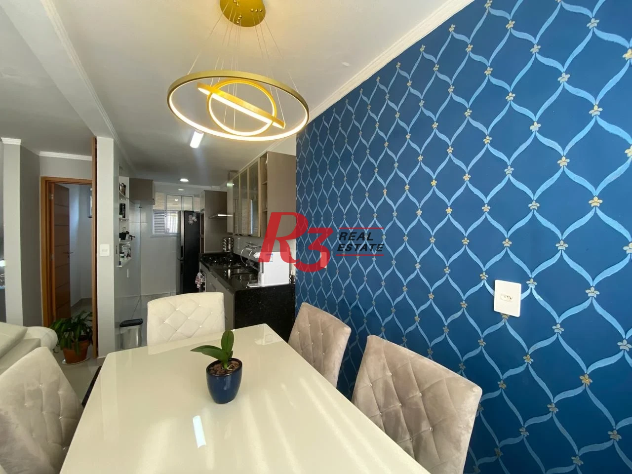 Village com 3 dormitórios à venda, 125 m² por R$ 789.000,00 - Marapé - Santos/SP