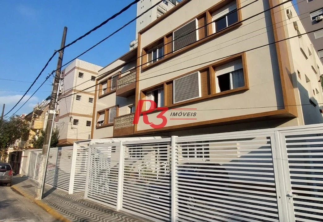 Apartamento com 2 dormitórios para alugar, 78 m² por R$ 493,97/mês - Boqueirão - Santos/SP