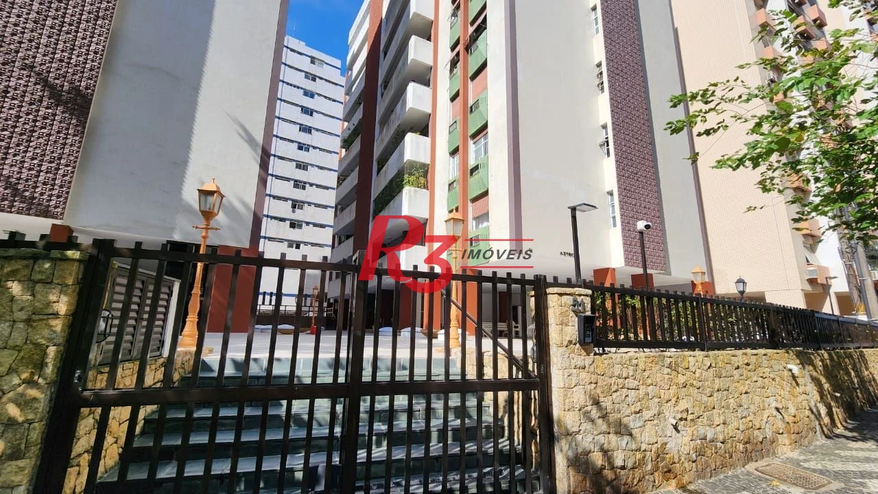 Apartamento à venda, 161 m² por R$ 1.200.000,00 - Gonzaga - Santos/SP