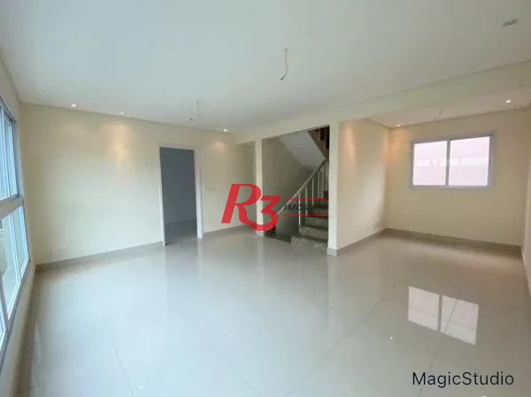 Casa com 3 dormitórios à venda, 150 m² por R$ 1.090.000,00 - Boqueirão - Santos/SP