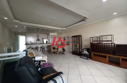 Sobrado com 3 dormitórios à venda, 261 m² por R$ 1.800.000,00 - Vila Matias - Santos/SP