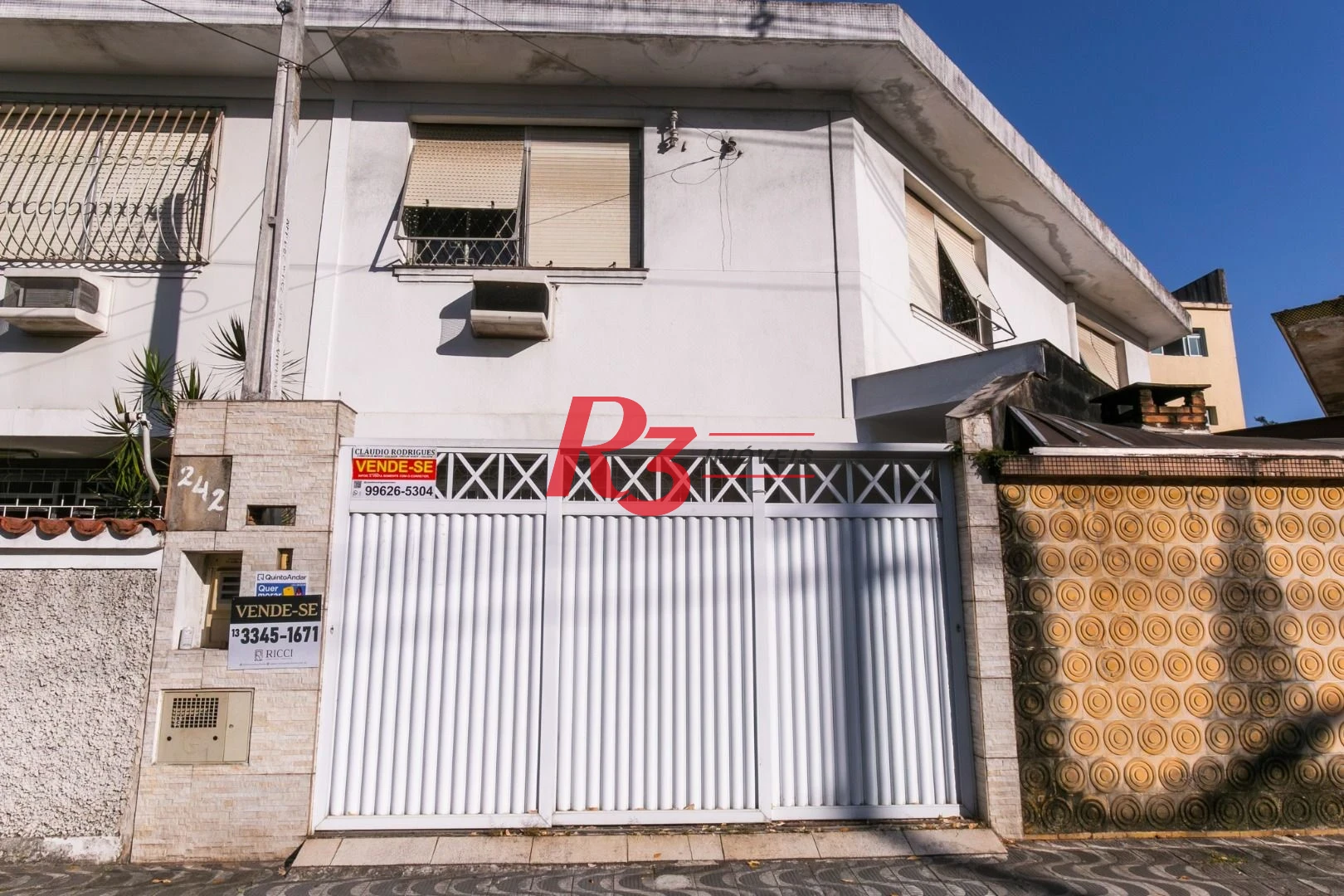 Sobrado com 3 dormitórios, 157 m² - venda por R$ 1.390.000,00 ou aluguel por R$ 4.890,00/mês - Aparecida - Santos/SP