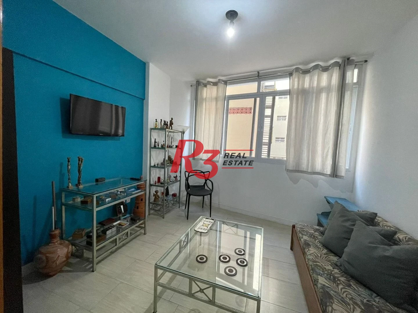 Apartamento com 1 dormitório à venda, 61 m² por R$ 400.000,00 - Boqueirão - Santos/SP