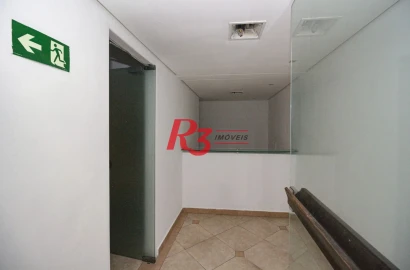 Sala para alugar, 92 m² por R$ 5.000,00/mês - Centro - Santos/SP