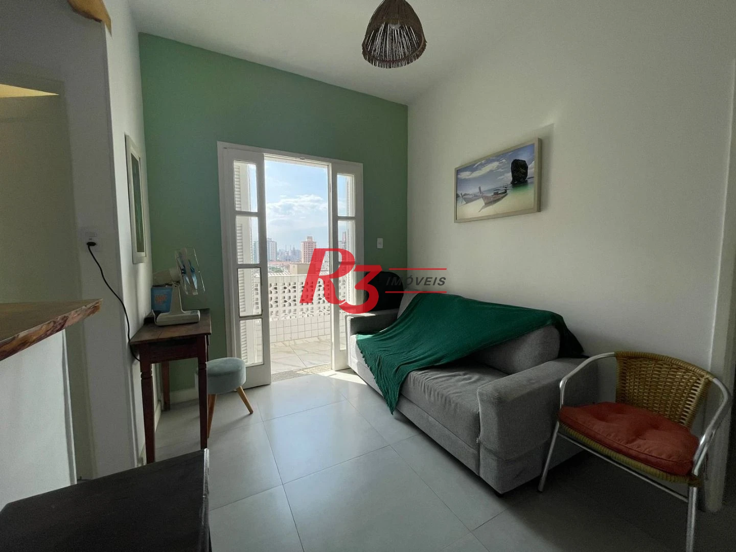 Apartamento com 1 dormitório à venda, 47 m² por R$ 335.000,00 - Embaré - Santos/SP