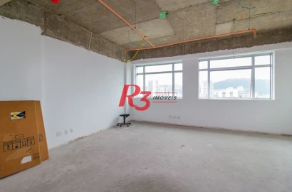 Sala para alugar, 41 m² por R$ 3.200,00/mês - Vila Matias - Santos/SP