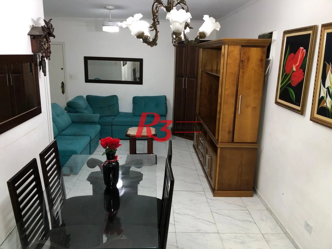 Apartamento à venda, 98 m² por R$ 372.000,00 - Centro - São Vicente/SP