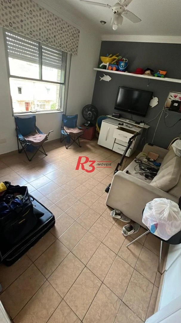 Kitnet com 1 dormitório para alugar, 32 m² por R$ 2.800,00/mês - Aparecida - Santos/SP
