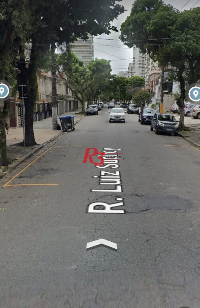 Terreno à venda, 984 m² por R$ 14.000.000,00 - Gonzaga - Santos/SP