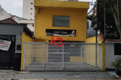 Casa para alugar, 396 m² por R$ 15.658,00/mês - Aparecida - Santos/SP