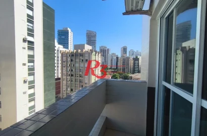 Apartamento com 2 dormitórios à venda, 132 m² por R$ 800.000,00 - Boqueirão - Santos/SP