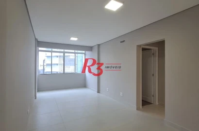 Apartamento à venda, 82 m² por R$ 640.000,00 - Gonzaga - Santos/SP