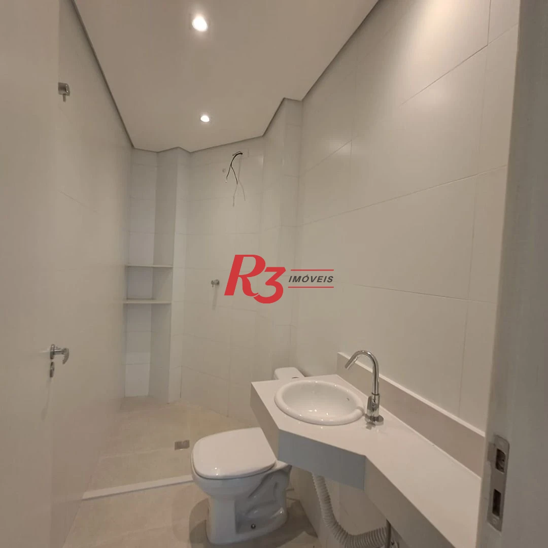 Apartamento à venda, 82 m² por R$ 640.000,00 - Gonzaga - Santos/SP