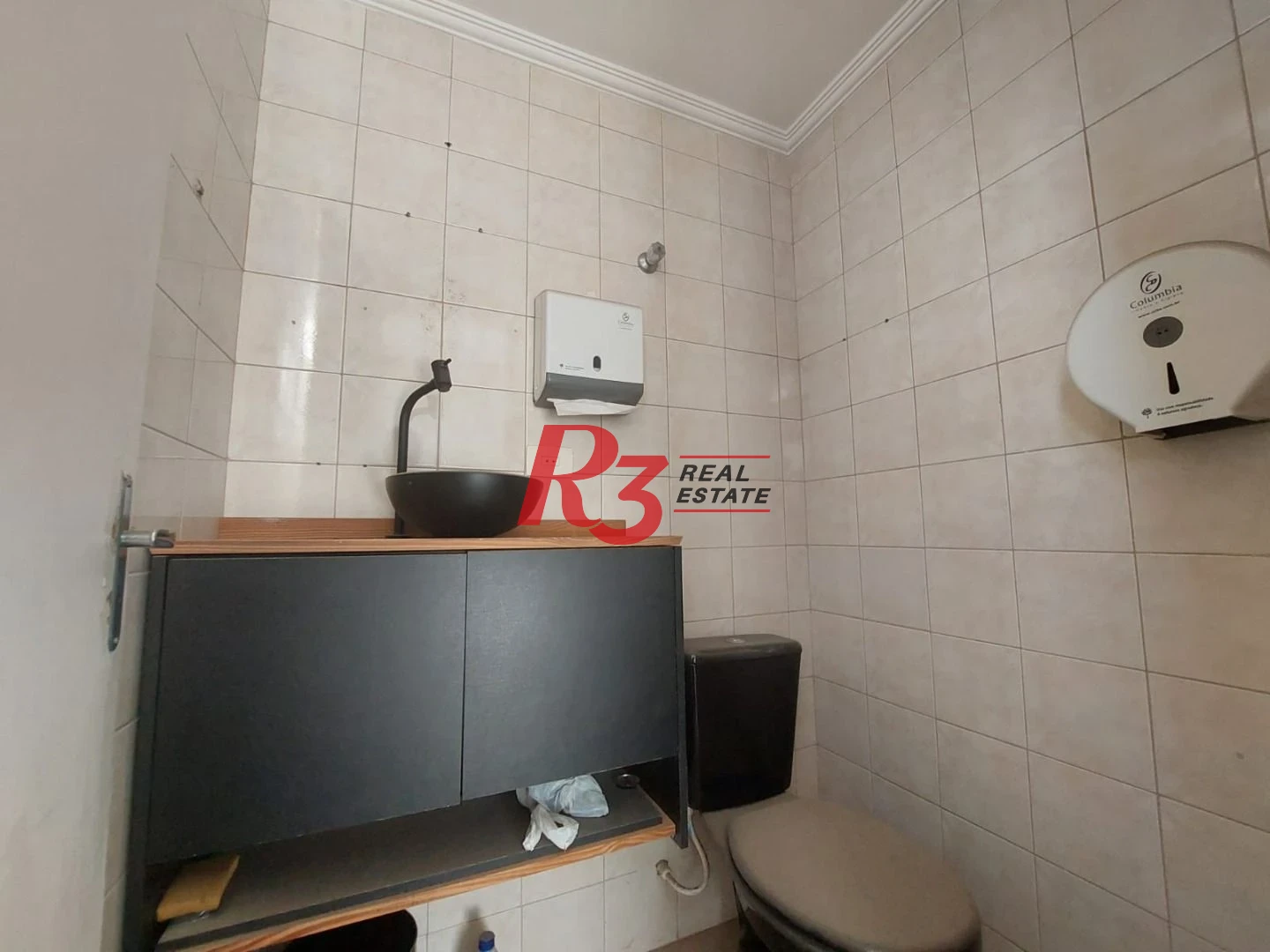 Sala para alugar, 53 m² por R$ 3.200,00/mês - Vila Matias - Santos/SP