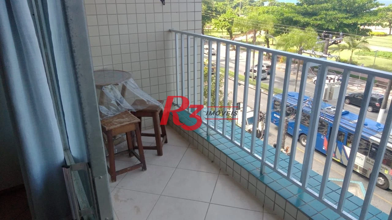 Apartamento com 3 dormitórios para alugar, 148 m² por R$ 8.982,40/mês - Pompéia - Santos/SP