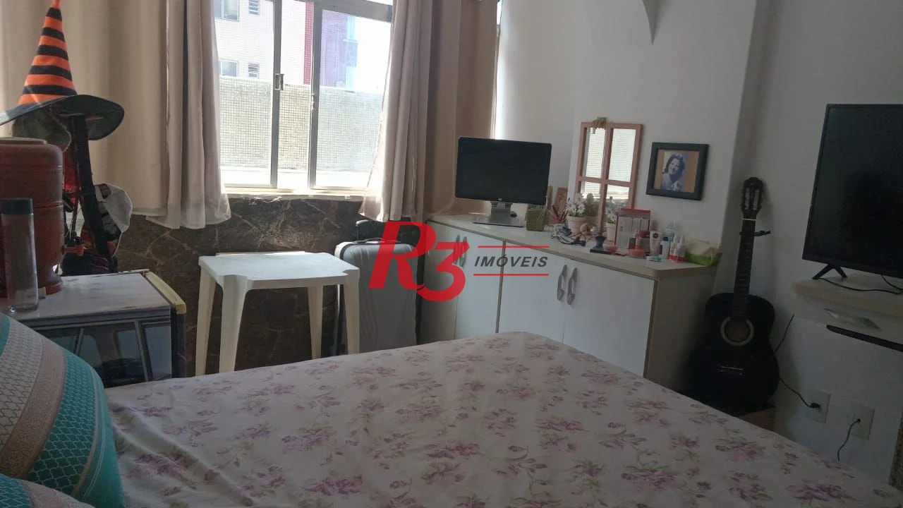 Apartamento com 3 dormitórios para alugar, 148 m² por R$ 8.982,40/mês - Pompéia - Santos/SP
