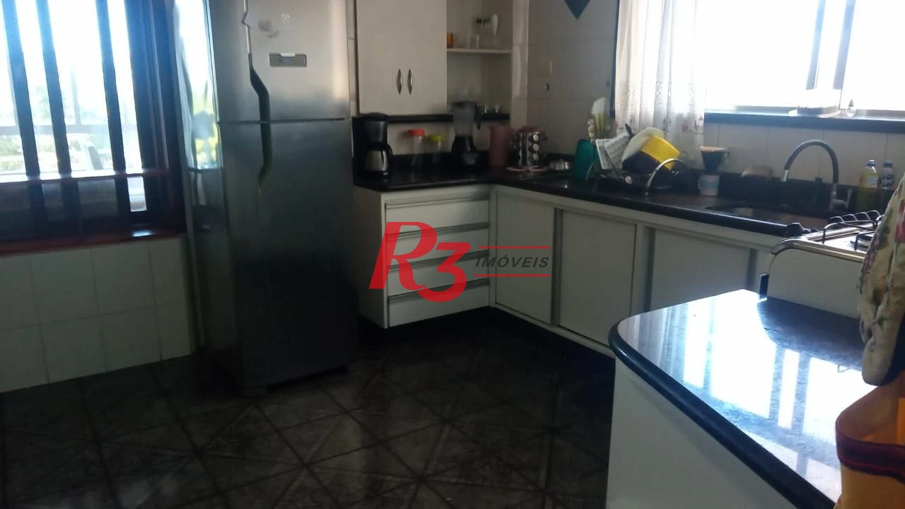 Apartamento com 3 dormitórios para alugar, 148 m² por R$ 8.982,40/mês - Pompéia - Santos/SP