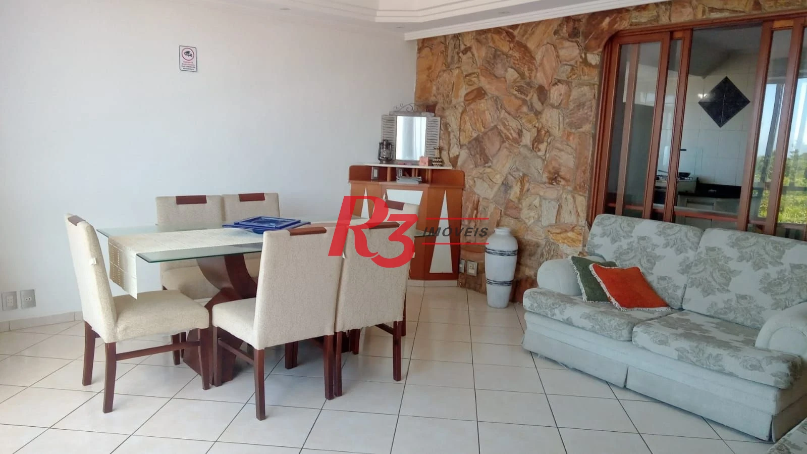 Apartamento com 3 dormitórios para alugar, 148 m² por R$ 8.982,40/mês - Pompéia - Santos/SP
