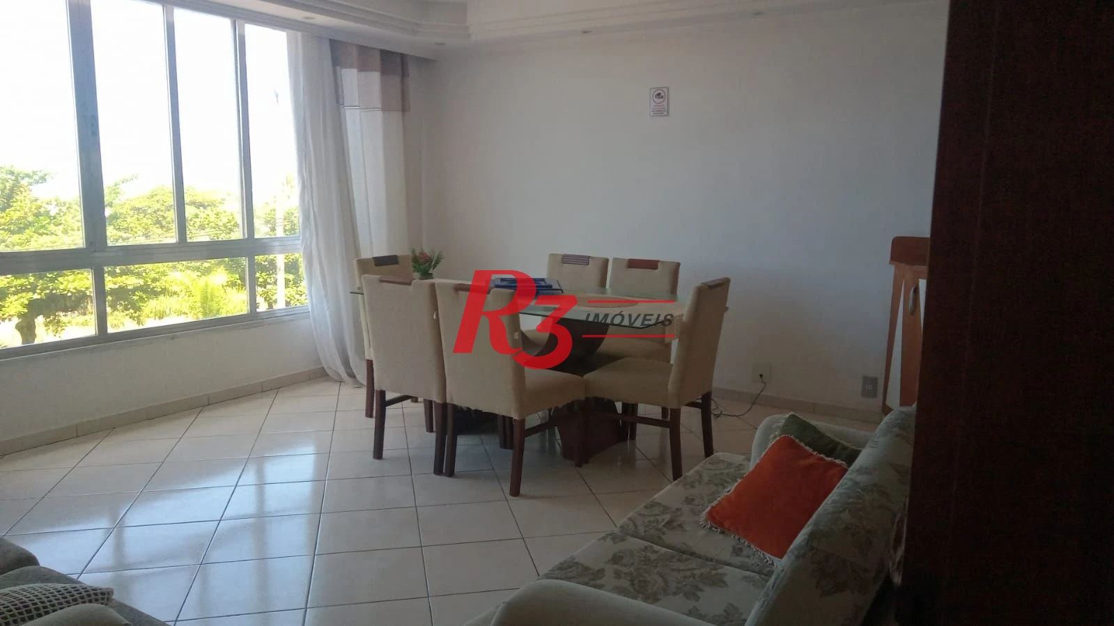 Apartamento com 3 dormitórios para alugar, 148 m² por R$ 8.982,40/mês - Pompéia - Santos/SP