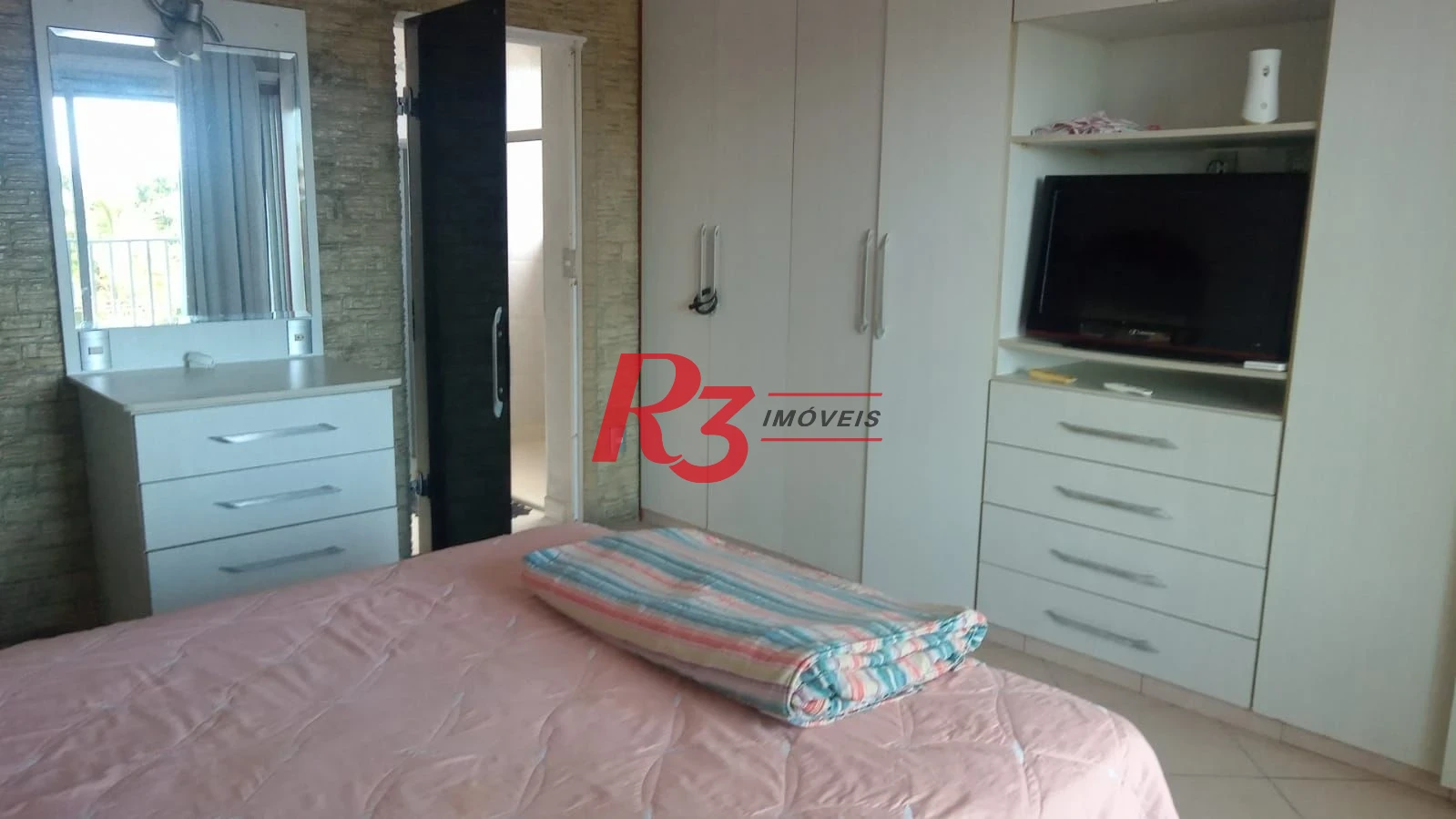 Apartamento com 3 dormitórios para alugar, 148 m² por R$ 8.982,40/mês - Pompéia - Santos/SP
