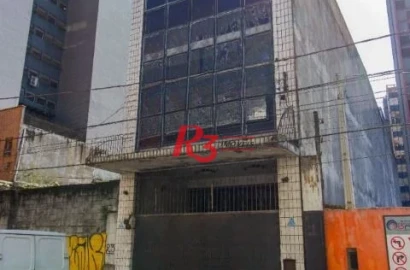 Prédio, 740 m² - venda por R$ 2.342.000,00 ou aluguel por R$ 15.300,00/mês - Centro - Santos/SP
