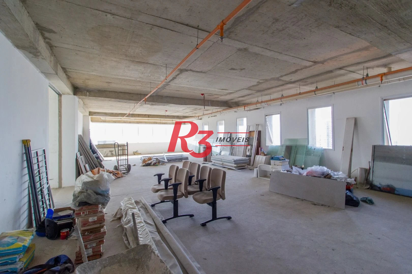 Sala para alugar, 172 m² por R$ 17.000,00/mês - Gonzaga - Santos/SP
