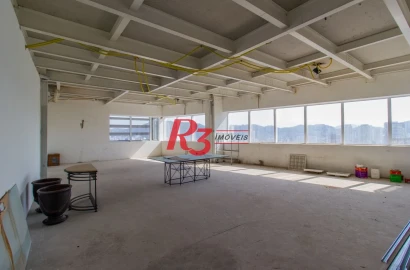 Sala para alugar, 172 m² por R$ 17.000,00/mês - Gonzaga - Santos/SP