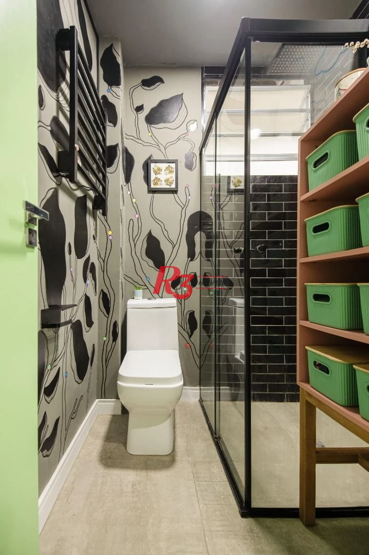 Kitnet com 1 dormitório à venda, 27 m² por R$ 295.000,00 - Embaré - Santos/SP